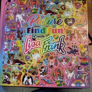 Lisa Frank picture find fun book